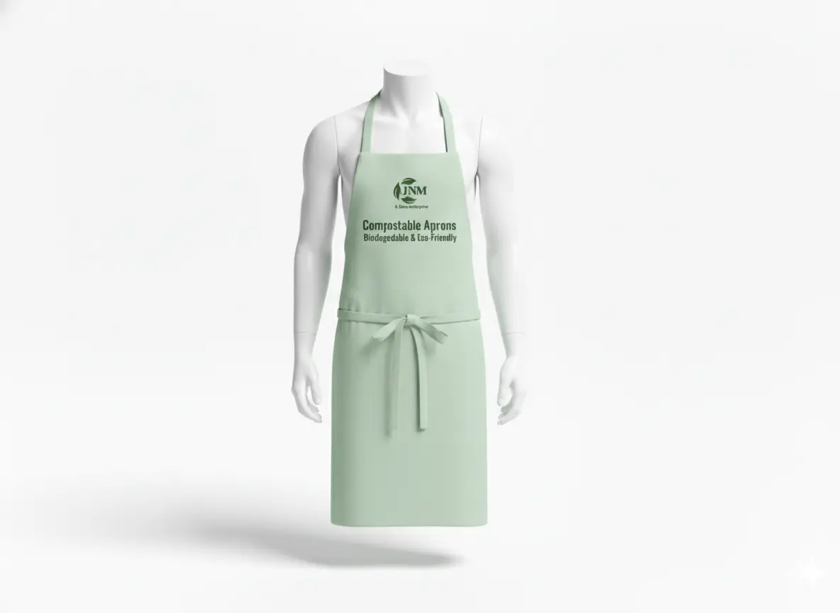 Compostable apron